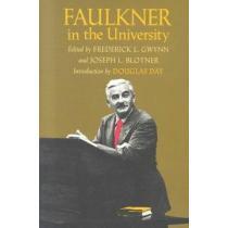 faulkner in the university portada faulkner in the university