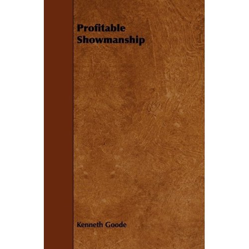 profitable showmanship portada profitable showmanship