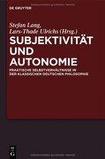 Subjektivität und Autonomie (en Alemán)
